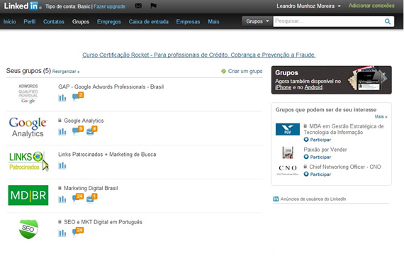 O LinkedIn como Ferramenta de Conhecimento