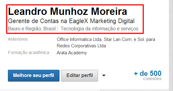Use um Título Profissional